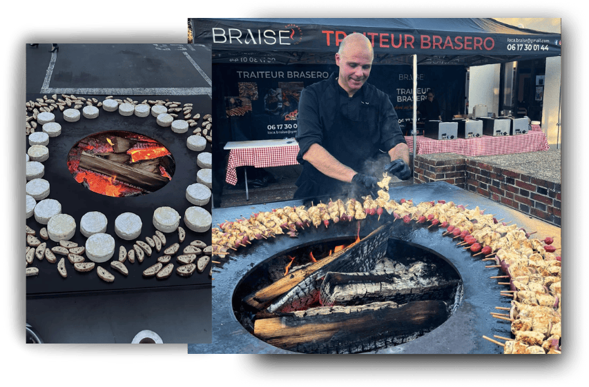 Braise Traiteur Location Brasero Avec Cuisinier Grand Ouest
